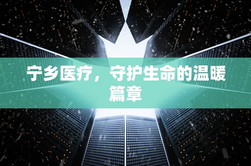 宁乡医疗，守护生命的温暖篇章