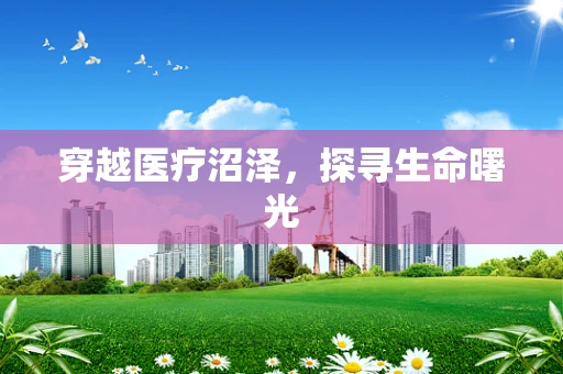 穿越医疗沼泽，探寻生命曙光