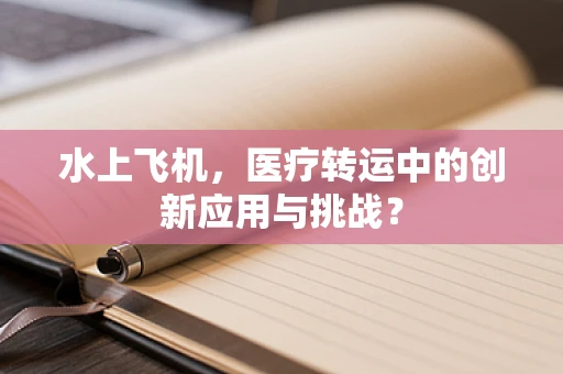 水上飞机，医疗转运中的创新应用与挑战？