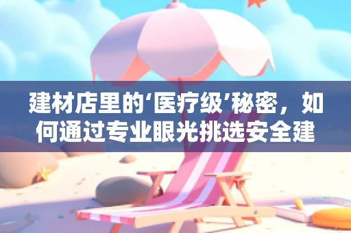 建材店里的‘医疗级’秘密，如何通过专业眼光挑选安全建材？