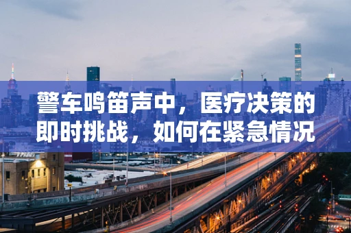 警车鸣笛声中，医疗决策的即时挑战，如何在紧急情况下高效协调资源？