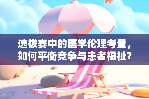 选拔赛中的医学伦理考量，如何平衡竞争与患者福祉？
