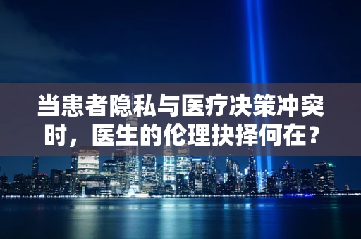 当患者隐私与医疗决策冲突时，医生的伦理抉择何在？