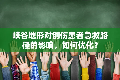 峡谷地形对创伤患者急救路径的影响，如何优化？