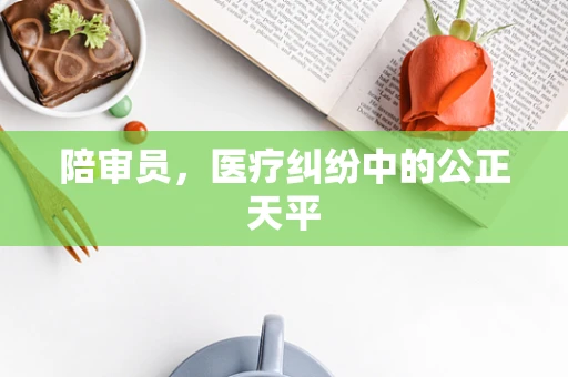 陪审员，医疗纠纷中的公正天平