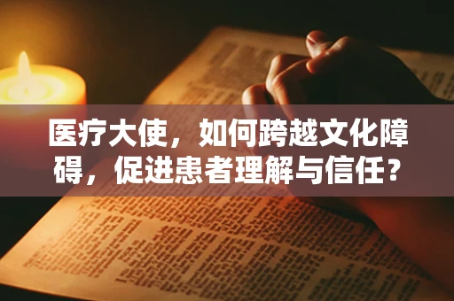 医疗大使，如何跨越文化障碍，促进患者理解与信任？