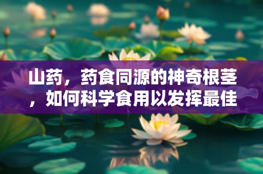 山药，药食同源的神奇根茎，如何科学食用以发挥最佳功效？