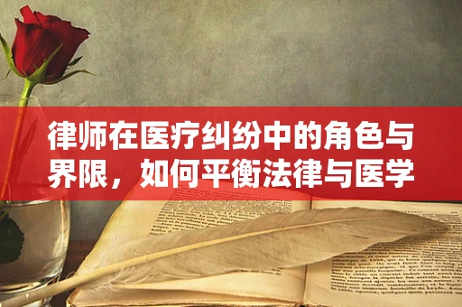 律师在医疗纠纷中的角色与界限，如何平衡法律与医学的边界？