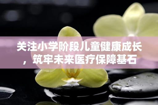 关注小学阶段儿童健康成长，筑牢未来医疗保障基石