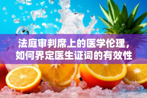 法庭审判席上的医学伦理，如何界定医生证词的有效性？