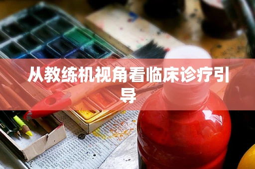 从教练机视角看临床诊疗引导
