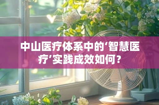 中山医疗体系中的‘智慧医疗’实践成效如何？