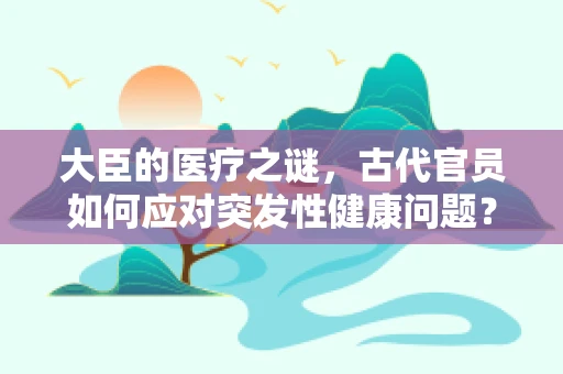 大臣的医疗之谜，古代官员如何应对突发性健康问题？