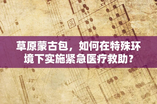 草原蒙古包，如何在特殊环境下实施紧急医疗救助？