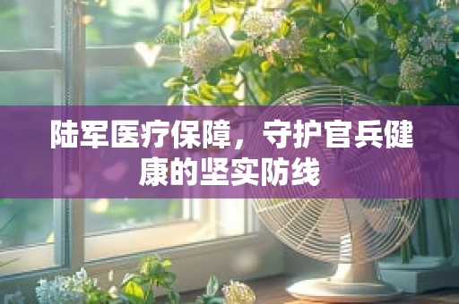 陆军医疗保障，守护官兵健康的坚实防线
