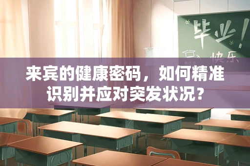 来宾的健康密码，如何精准识别并应对突发状况？