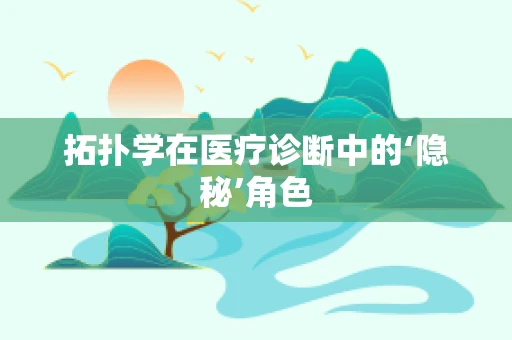 拓扑学在医疗诊断中的‘隐秘’角色