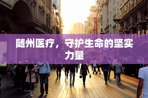 随州医疗，守护生命的坚实力量