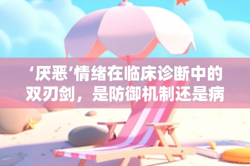 ‘厌恶’情绪在临床诊断中的双刃剑，是防御机制还是病理反应？