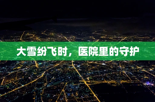 大雪纷飞时，医院里的守护