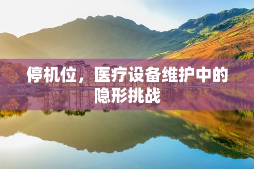 停机位，医疗设备维护中的隐形挑战
