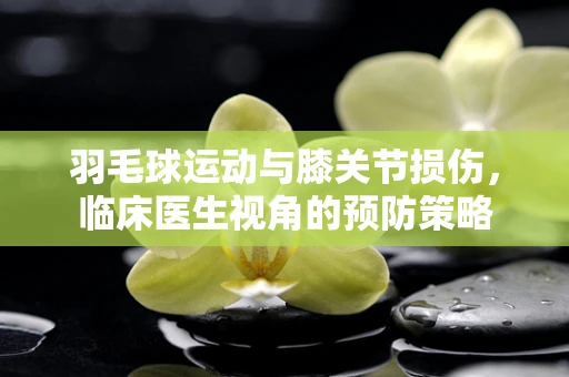 羽毛球运动与膝关节损伤，临床医生视角的预防策略