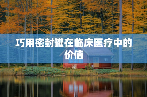 巧用密封罐在临床医疗中的价值