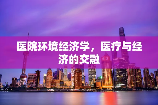 医院环境经济学，医疗与经济的交融