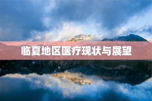 临夏地区医疗现状与展望