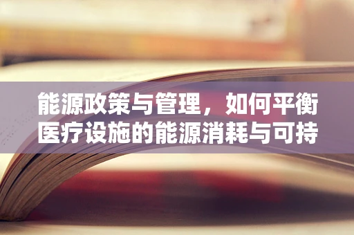 能源政策与管理，如何平衡医疗设施的能源消耗与可持续发展？