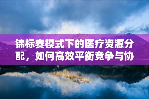 锦标赛模式下的医疗资源分配，如何高效平衡竞争与协作？