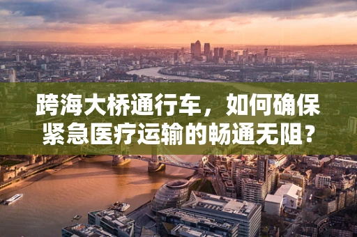 跨海大桥通行车，如何确保紧急医疗运输的畅通无阻？