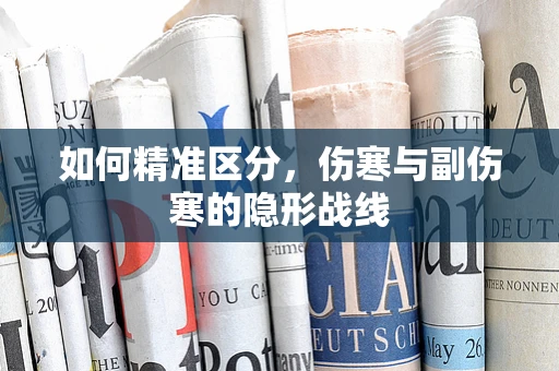 如何精准区分，伤寒与副伤寒的隐形战线