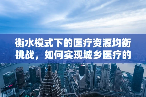 衡水模式下的医疗资源均衡挑战，如何实现城乡医疗的‘同质化’？