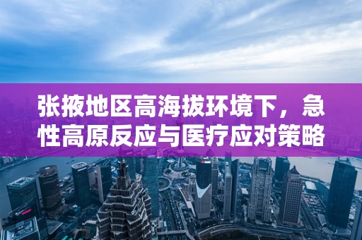 张掖地区高海拔环境下，急性高原反应与医疗应对策略探讨