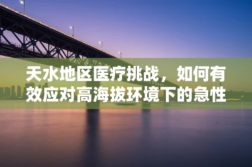 天水地区医疗挑战，如何有效应对高海拔环境下的急性心脑血管事件？