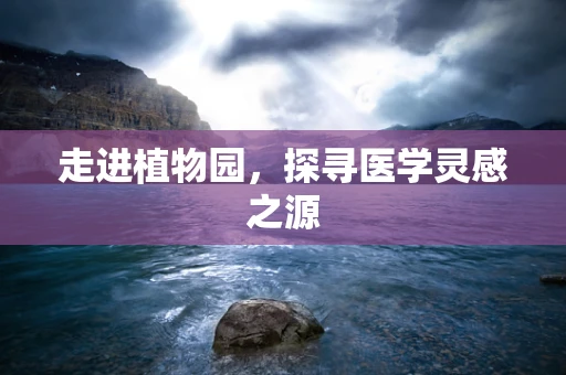 走进植物园，探寻医学灵感之源