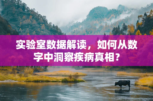 实验室数据解读，如何从数字中洞察疾病真相？