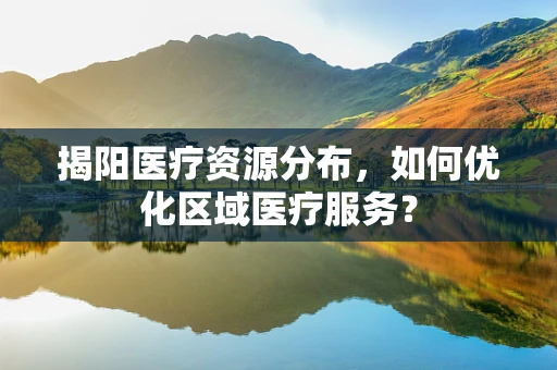 揭阳医疗资源分布，如何优化区域医疗服务？