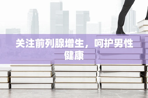 关注前列腺增生，呵护男性健康