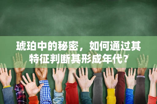 琥珀中的秘密，如何通过其特征判断其形成年代？