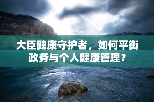 大臣健康守护者，如何平衡政务与个人健康管理？