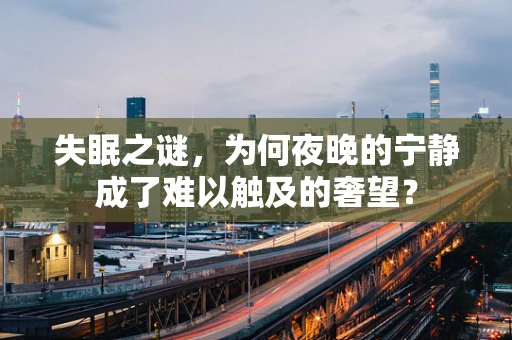 失眠之谜，为何夜晚的宁静成了难以触及的奢望？
