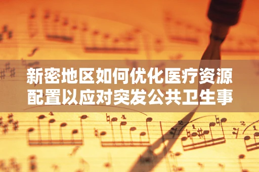 新密地区如何优化医疗资源配置以应对突发公共卫生事件？