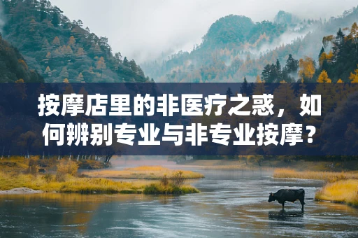 按摩店里的非医疗之惑，如何辨别专业与非专业按摩？