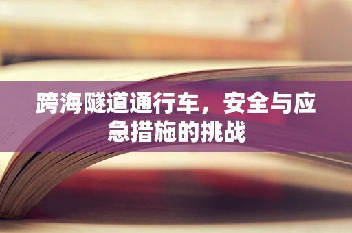 跨海隧道通行车，安全与应急措施的挑战
