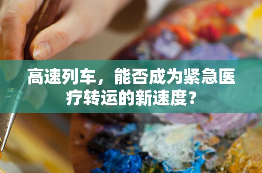 高速列车，能否成为紧急医疗转运的新速度？
