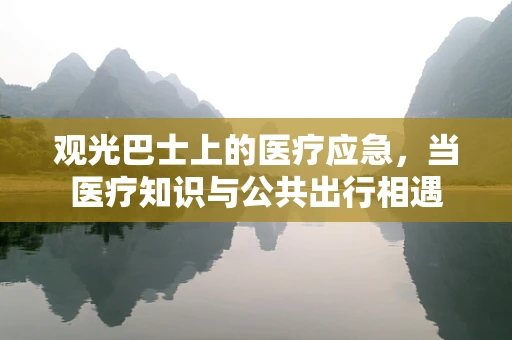 观光巴士上的医疗应急，当医疗知识与公共出行相遇
