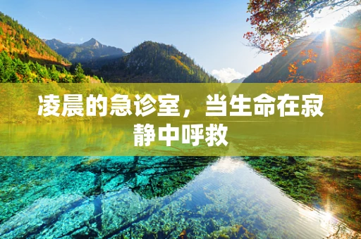 凌晨的急诊室，当生命在寂静中呼救