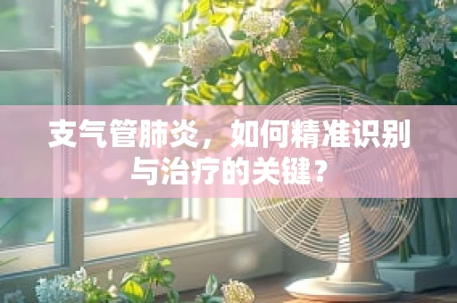 支气管肺炎，如何精准识别与治疗的关键？
